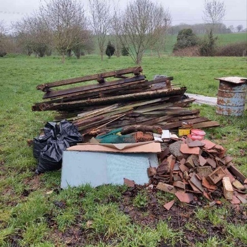 Before Fly-Tip Clearance in Luton